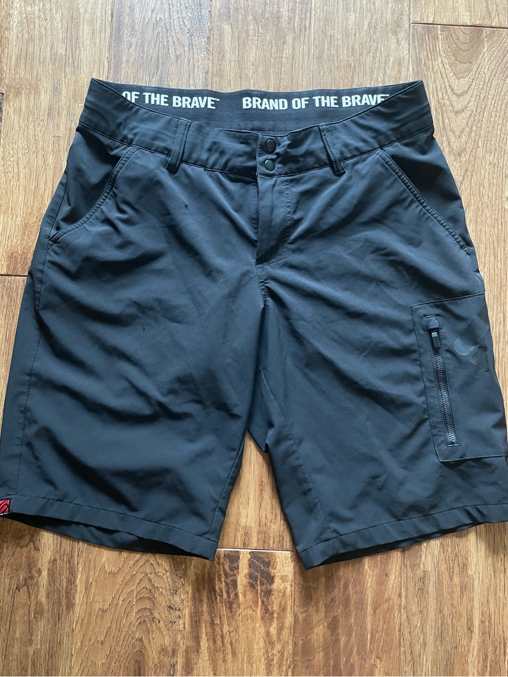 Mens Adidas' Five Ten Brand of The Brave Mountain Bike Shorts.